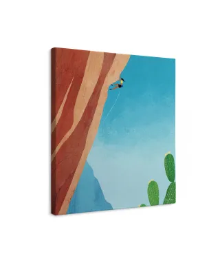 Canyon Climb - obraz na płótnie