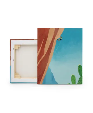 Canyon Climb - obraz na płótnie