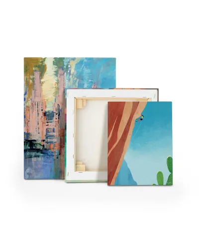 Canyon Climb - obraz na płótnie