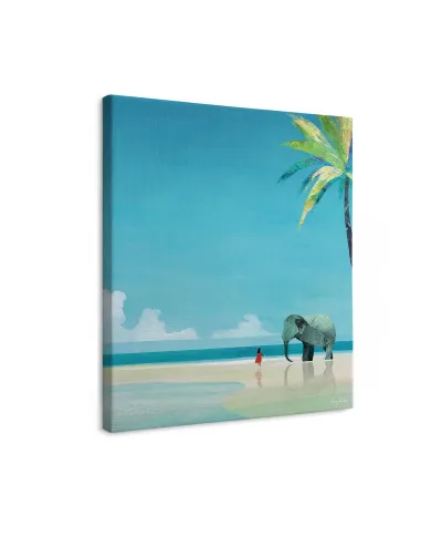 Elephant Beach - obraz na płótnie