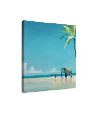 Elephant Beach - obraz na płótnie