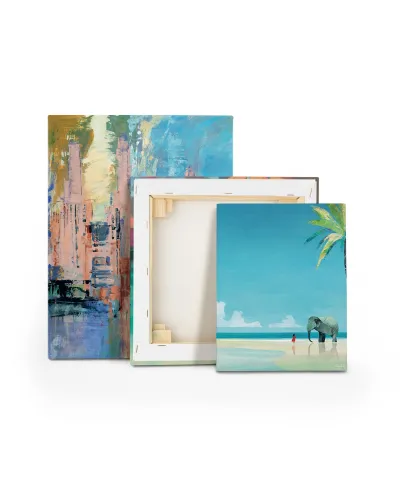 Elephant Beach - obraz na płótnie