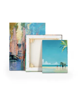 Elephant Beach - obraz na płótnie