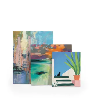 Holiday Cat - obraz na płótnie