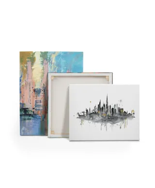 Dubai Skyline - obraz na płótnie