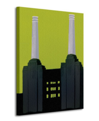 Obraz do salonu - Battersea Power Station - 80x60cm