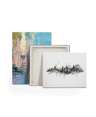 Edinburgh Skyline - obraz na płótnie