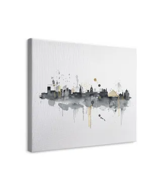 Dublin Skyline - obraz na płótnie
