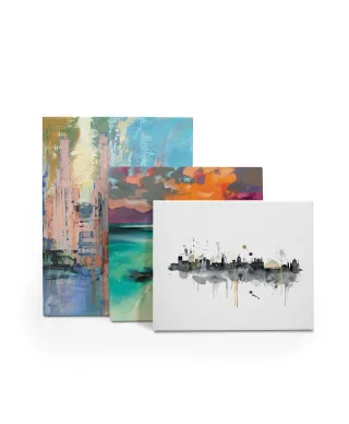 Dublin Skyline - obraz na płótnie