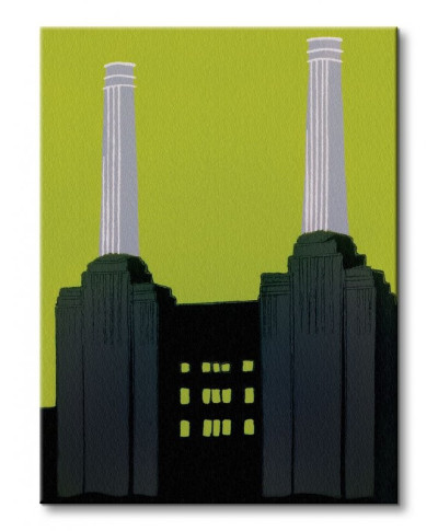 Obraz do salonu - Battersea Power Station - 80x60cm