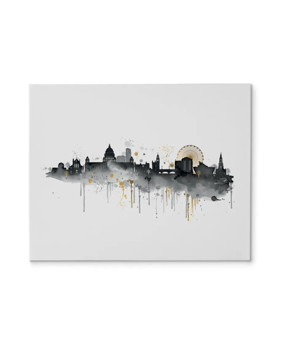 Belfast Skyline - obraz na płótnie