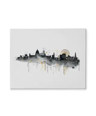 Belfast Skyline - obraz na płótnie