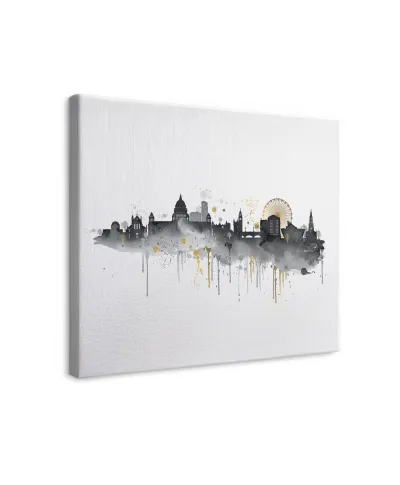 Belfast Skyline - obraz na płótnie