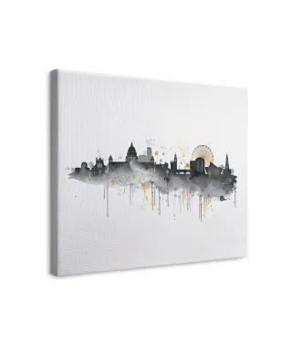 Belfast Skyline - obraz na płótnie