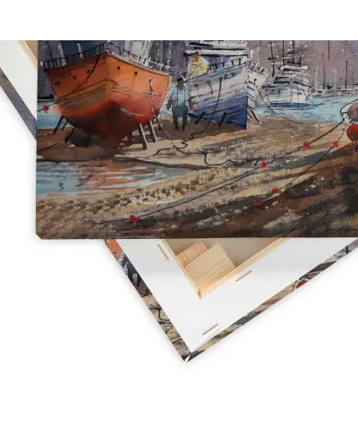 Docked - obraz na płótnie