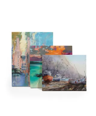 Docked - obraz na płótnie