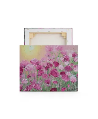 Pink Carnations - obraz na płótnie