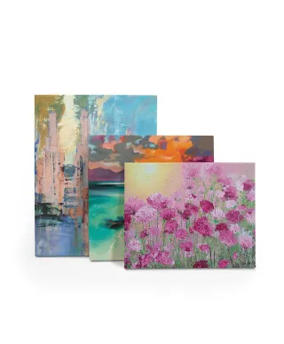 Pink Carnations - obraz na płótnie