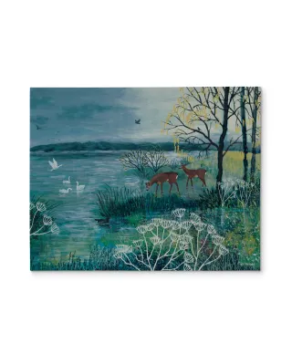 The Enchanted Lake - obraz na płótnie