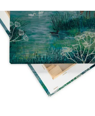 The Enchanted Lake - obraz na płótnie