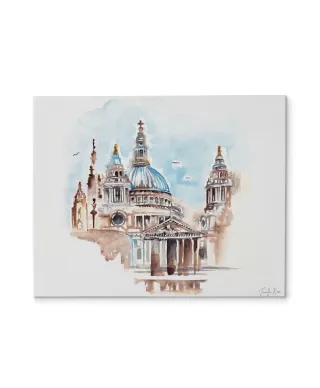 St Paul’s Cathedral - obraz na płótnie