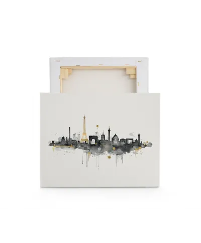 Paris Skyline - obraz na płótnie