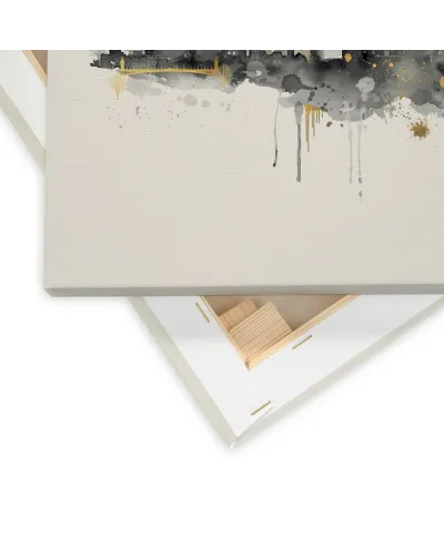 Paris Skyline - obraz na płótnie