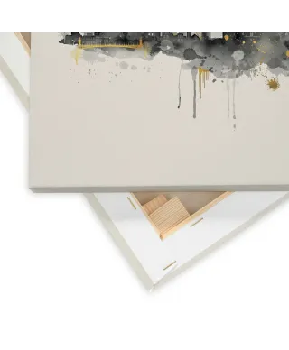 Paris Skyline - obraz na płótnie