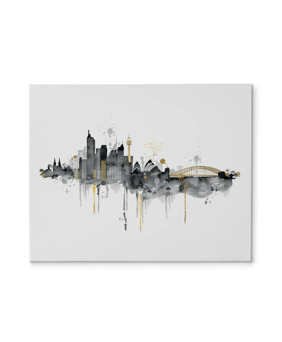 Sydney Skyline - obraz na płótnie