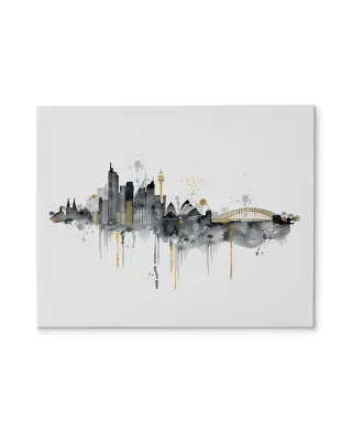 Sydney Skyline - obraz na płótnie