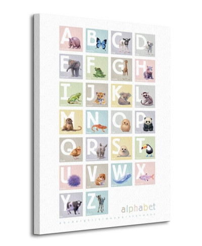 Obraz dla dzieci - Alphabet Boxes - 80x60cm