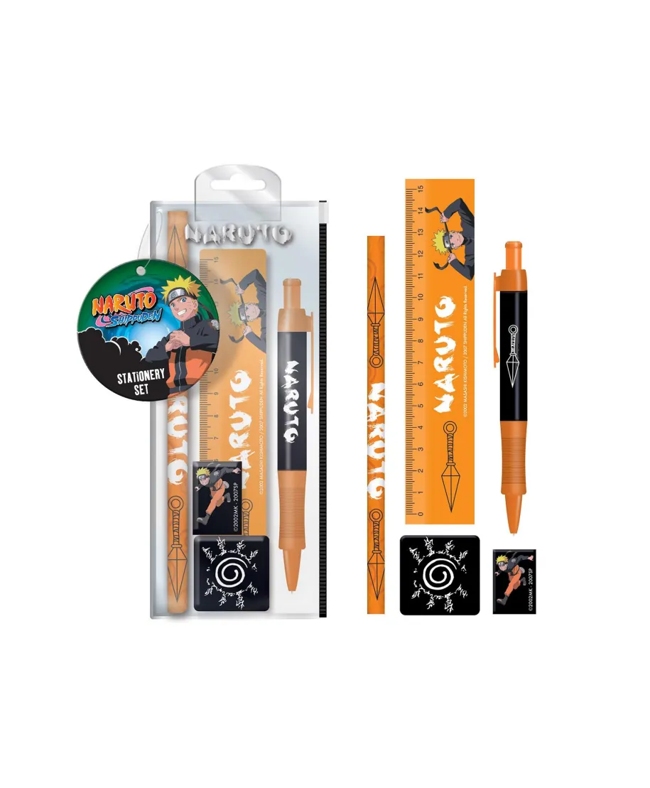 Naruto Shippuden Naruto Uzumaki - przybory szkolne