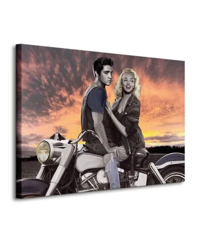 Obraz do salonu - Sunset Ride  - 80x60cm