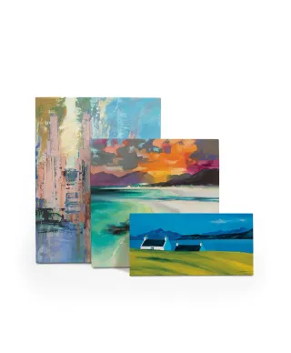 Over The Sea To Skye II - obraz na płótnie