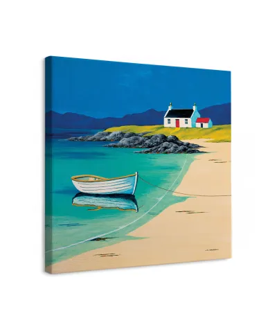 Hebridean Fisherman's Cottage - obraz na płótnie