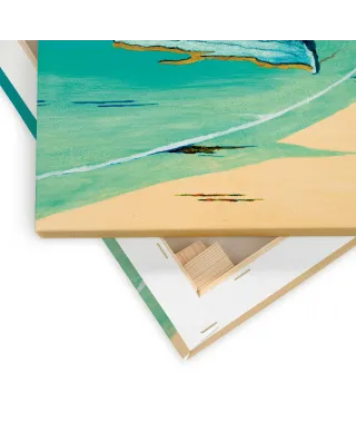 Hebridean Fisherman's Cottage - obraz na płótnie