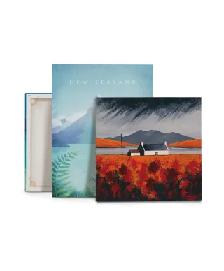 Loch Erisort Autumn - obraz na płótnie