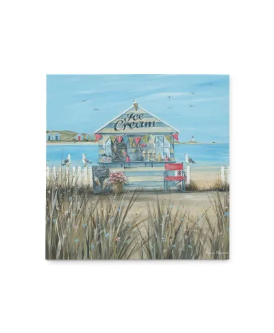 Beach Ice Cream - obraz na płótnie