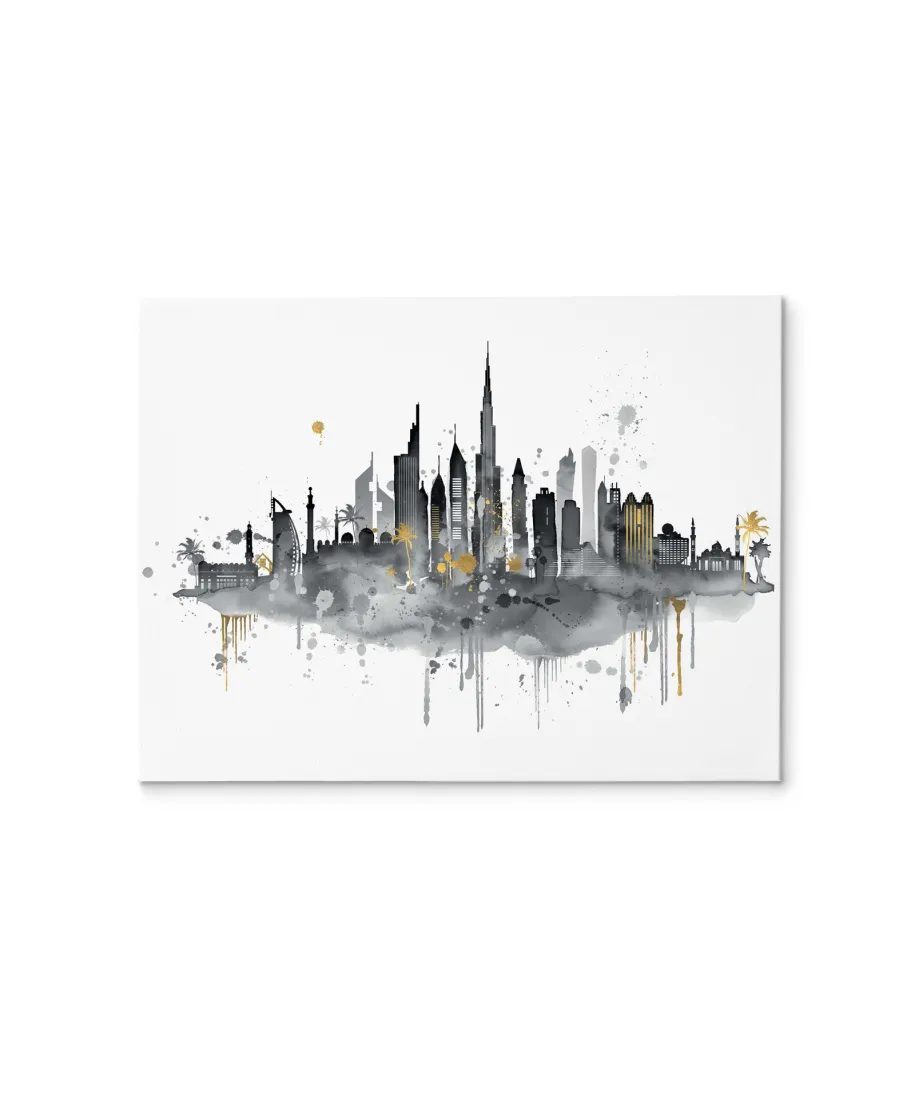 Dubai Skyline - obraz na płótnie