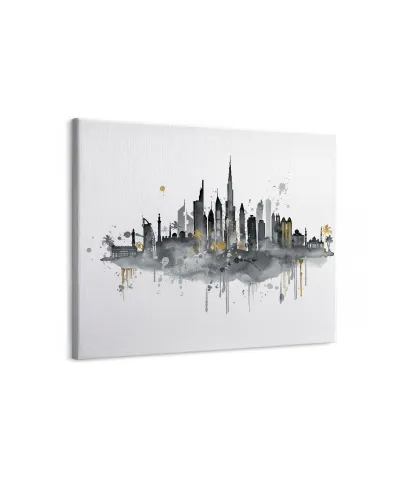 Dubai Skyline - obraz na płótnie