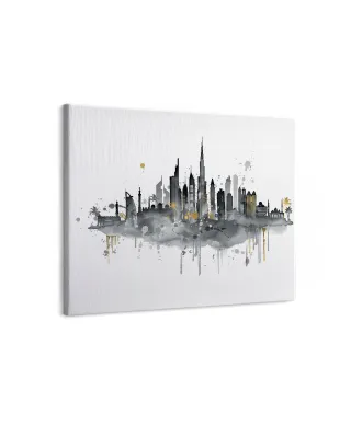 Dubai Skyline - obraz na płótnie
