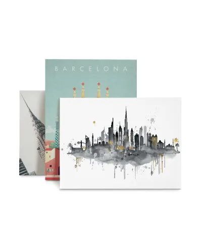 Dubai Skyline - obraz na płótnie