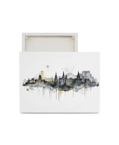 Edinburgh Skyline - obraz na płótnie