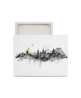 Edinburgh Skyline - obraz na płótnie