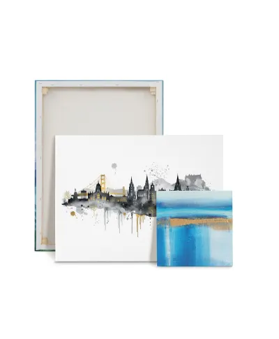 Edinburgh Skyline - obraz na płótnie