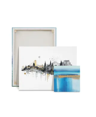 Edinburgh Skyline - obraz na płótnie