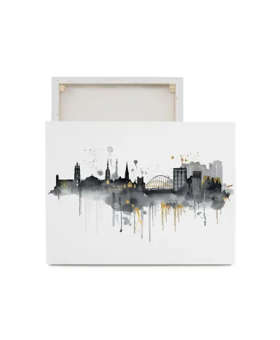 Newcastle Skyline - obraz na płótnie