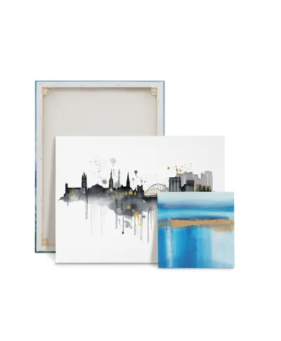 Newcastle Skyline - obraz na płótnie
