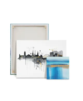 Newcastle Skyline - obraz na płótnie