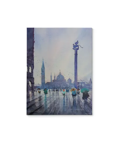 Venice After Rain - obraz na płótnie